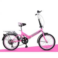 XQ- XQ-TT-623 Faltrad 20 Zoll 6 Speed Pink