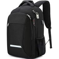 [아마존 핫딜] XQXA Laptop Backpack, Travel Business Backpack for Men & Women with USB Charging Port, Water Resistant Anti Theft School College Computer Back Pack Bag Fits Up to 17 Inch Notebook