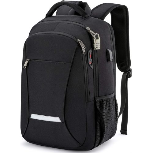  [아마존베스트]XQXA Backpack for Men,Travel Laptop Backpack with USB Charging/Headphone Port,Durable Water Resistant College School Backpack Laptop Bag for Women Fits 15.6 Inch Computer and Notebook,B