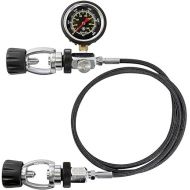 XS Scuba Deluxe Cylinder Equalizer with Braided HP Hose