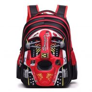 XSCOMSPORT 3D Waterproof Boys Backpack Cool Car Cartoon Primary School Bookbag