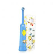 XSGDMN Kids Toothbrush, Extra Soft Dry Battery Smart Electric Toothbrush for Children Aged 3-12 Featuring Music