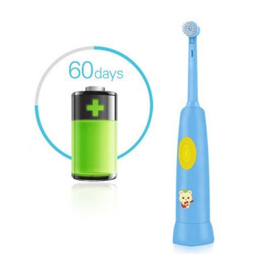  XSGDMN Kids Toothbrush, Extra Soft Dry Battery Smart Electric Toothbrush for Children Aged 3-12 Featuring Music