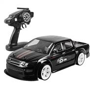 XSHION RC Drift Car, 1:10 2.4G RC Off-Road Truck, 4WD 70KMH High Speed Remote Control Pickup Truck Racing Car Toy with Battery and Drift Tires (153L6LC302N0W53PRQK)