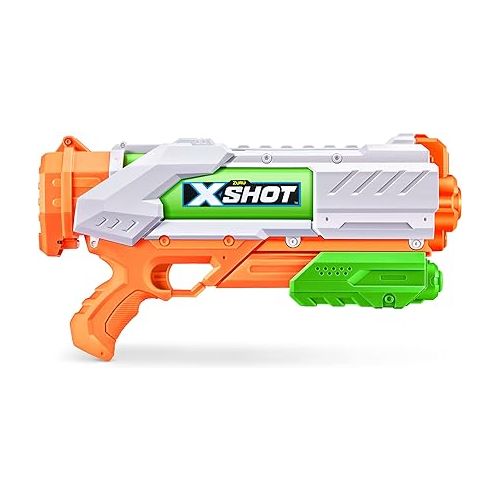  X-Shot Water Fast-Fill Medium Water Blaster (2 Pack) by ZURU, Watergun, 2 Pack X Shot Water Blaster (Fills with Water in just 1 Second!)