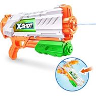 X-Shot Fast-Fill Medium Water Blaster by ZURU, Watergun for Summer, XShot Water Toys, Squirt Gun Soaker (Fills with Water in just 1 Second!) Big Water Toy for Children, Boys, Teen, Men (Medium)