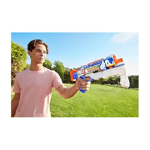  X-Shot Sonic Fast-Fill Hyperload Watergun, Water Blaster, Water Toys, 2 Blasters Total, Fills with Water in just 1 Second!