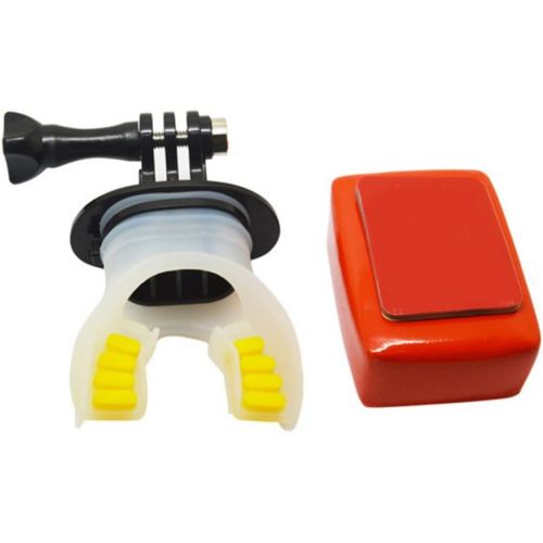  XShot ULKEME Teeth Braces Holder Surfing Underwater Camera Mouth Mount for GoPro Hero 6/5/4/3