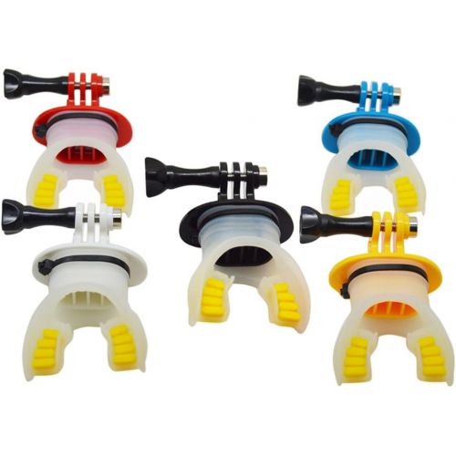  XShot ULKEME Teeth Braces Holder Surfing Underwater Camera Mouth Mount for GoPro Hero 6/5/4/3