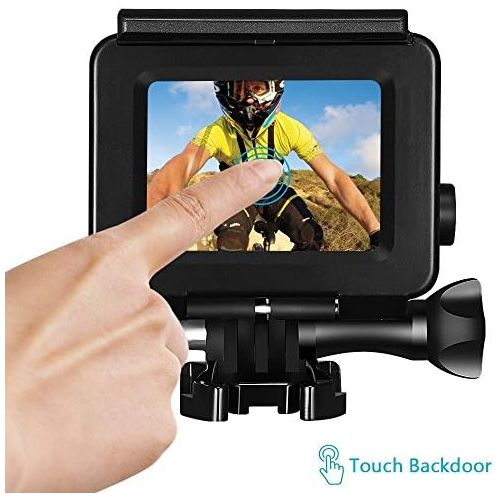  XShot Outtek 6 Dome Port Lens for Gopro Hero 5, Shoot Waterproof Diving Housing with Transparent Lens Cover + Handheld Floating Bar for Underwater Photography ? Black