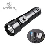 XTAR D26 Whale Diving Flashlight Cree XM-L2 U3 LED 1100 Lumens Professional Scuba Waterproof Torch Safety Lights Underwater 100MDive Torch