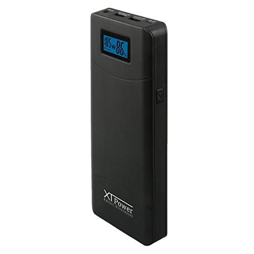  XTPower XT-20000QC2-AO-PA2 Power Bank with no Automatic Shut Off 5V USB 12V - 24V DC Battery with 20400mAh -for Tablets, laptops, Smart Phones, Video Cameras and More