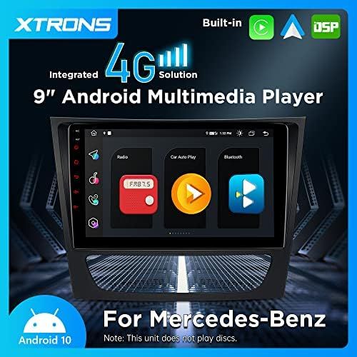  XTRONS 7 Inch Android 10 Car Stereo GPS Navigation Octa Core 4G + 64G Double DIN Car Stereo DVD Player Support CarAutoPlay Bluetooth 5.0 WiFi MirrorLink DAB + for Benz E W211