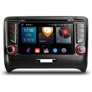 XTRONS 7 Android 8.0 Octa Core 4G RAM 32G ROM HD Digital Multi-touch Screen Car Stereo DVD Player Tire Pressure Monitoring Wifi OBD2 DVR for Audi TT MK2