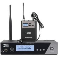 XTUGA IEM1100 UHF Single Channel in Ear Monitor System Selectable Frequency Wireless Professional in-Ear Monitor System Ideal for Stage, Studio, Exhibit, Lecture, Speech