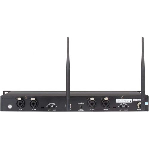  [아마존베스트]XTUGA RW2080 Rocket Audio Whole Metal Wireless in Ear Monitor System 2 Channel 4 Bodypacks Monitoring with in Earphone Wireless Type Used for Stage or Studio (Frequency 902-928mhz)