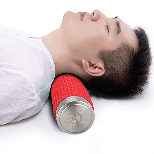  XUAN TAI Portable Neck Massager, DIY Physiotherapy Pulse Cervical Shoulder Massager with Heat-Pressure Point...