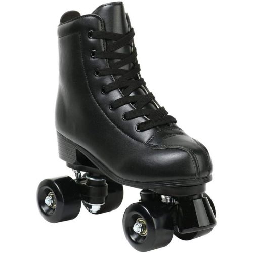  [아마존베스트]XUDREZ Roller Skates, Double Row Skates Adjustable Leather High-top Roller Skates Perfect Indoor Outdoor Adult Roller Skates with Bag