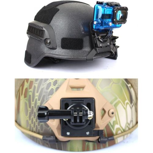  XUE Airsoft Tactical Helm Zubehoer fuer Fast/AF / M88 / Mich Action Kamera Halterung fuer Gopro Hero 1/2/3/4 Xiaoyi Shangou