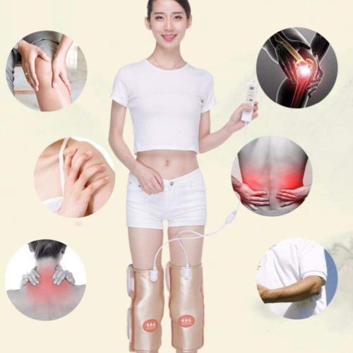  XUE Leg Vibration Massager Hot Compress Moxibustion Thermotherapy Elderly Electric Massager Comfort...