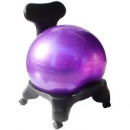 XUEXUE Ball Chair, Premium Fitness Exercise Ball Chairs for Home with 2000lbs Static Strength Ball Great Office Desk Chair and Stability Ball Chair for Men & Women
