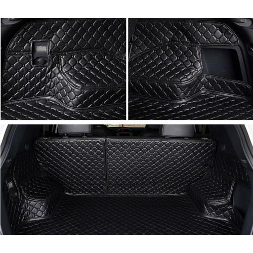  XUKEY Fly5D Full Cover Trunk Mat Cargo Mats Boot Liner Car Carpet Waterproof for Toyota Prius 2009-2015 (Toyota Prius 2009-2015, Black)