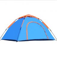 XUROM-Sports Camping Tent 2 Persons Waterproof Outdoor Dome Pop-up Tent Automatic Self Camping Tent for Outdoor, Hiking, Climbing, Travel (Color : Blue)