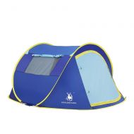 XUROM-Sports Camping Tent Camping Tent Outdoor Weight Family Dome Tent Pop Up Instant Portable Compact Shelter for Outdoor, Hiking, Climbing, Travel (Color : Blue, Size : Free Size
