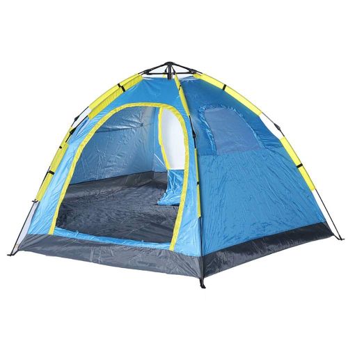  XUROM-Sports Camping Tent Camping Tent Automatic Instant Pop Up Camping Shelter Beach Tent Large Size for 5-8 Person Family for Outdoor, Hiking, Climbing, Travel (Color : Blue)