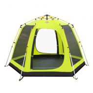 XUROM-Sports Camping Tent Large Automatic Outdoor Hiking Pop-up Tent Instant Family Tent for 3-4 Person Suitable for Outdoor Sports Camping Hiking Travel Beach for Outdoor, Hiking, Climbing, Tr