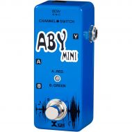 XVive},description:XVIVEs V12 ABY MINI Footswitch is a micro pedal package with a durable all-metal housing and simple, easy-to-use 100% analog design with True Bypass circuitry. I