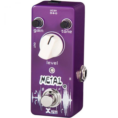  XVive},description:XVIVEs V3 Metal Guitar Effects Pedal offers heavy saturation distortion with a range from dark chugging riffage to all-out shred soloing. Its a simple, easy-to-u