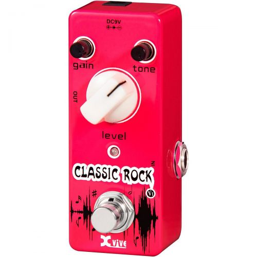  XVive},description:XVives V1 Classic Rock Guitar Effects pedal delivers Original XVIVE tone and features a scooped mid-distortion, round and smooth overdrive tone, a wide gain rang