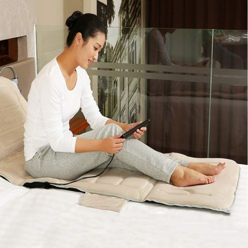  XY&CF-Massage cushion Massager Body Multifunctional Massage pad Intelligent Electric Vibration Heating Back Waist Home Bed Mattress Instrument Blanket (17557cm) (Color : A)
