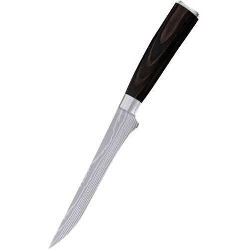  XYJ Boning Knife - 5.5 Inch Fillet Knives High Carbon Stainless Steel Sliced Fish Knife Special Slaughtering for Bone Meat Fruit Poultry Chef Knife Ergonomic Handle