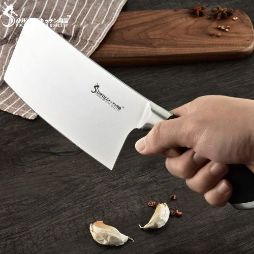  [아마존베스트]XYJ Kitchen Knives Stainless Steel Chopping knife 7 Inch Knife Cutlery Utility Santoku Bread Slicing Knives Cooking Accessory