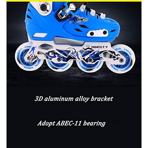  XYUJIE Rollschuhe Fuer Kinder Skates Einstellbare Rollschuhe Inline Skates