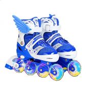 XYUJIE Rollschuhe Kinder 4-12 Jahre Alt Roller Skate Anfanger Flash Wheel
