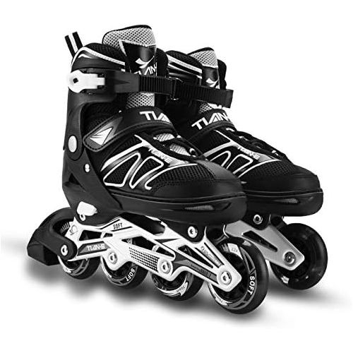  XYUJIE Rollschuhe Fuer Anfanger Inline Skates