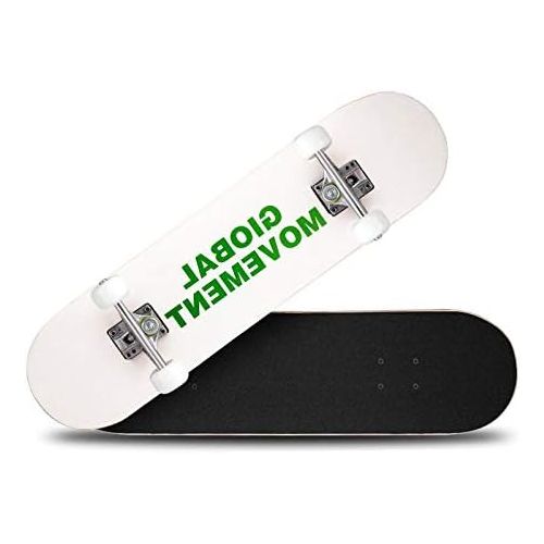  XYUJIE Skateboard Maple Double Springs Vier Rader Erwachsene Kinder Universal Strassenbuerste Street Professional Vitality Board