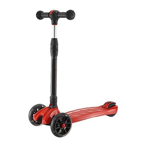  XYUJIE Kinder Scooter Flash All Wheel Faltbarer Einsteiger Pedal Roller Balance Car