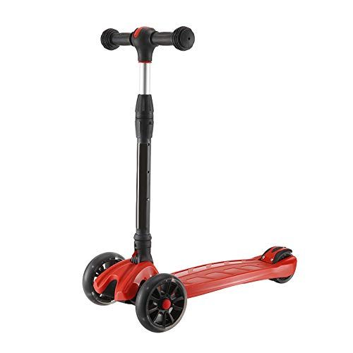  XYUJIE Kinder Scooter Flash All Wheel Faltbarer Einsteiger Pedal Roller Balance Car