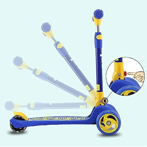  XYUJIE Kinder Roller 3-6 Jahre Alt Vierrunde Anfanger Jungen Und Madchen Mit Musik Jo-Jo-Auto