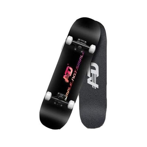  XYUJIE Skateboard Anfanger Jugend kindestrassenfachmann kurvte vierradriges Skateboard