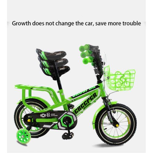  XYUJIE Childrens bicycle, 12-16 inches, boys and girls supported.
