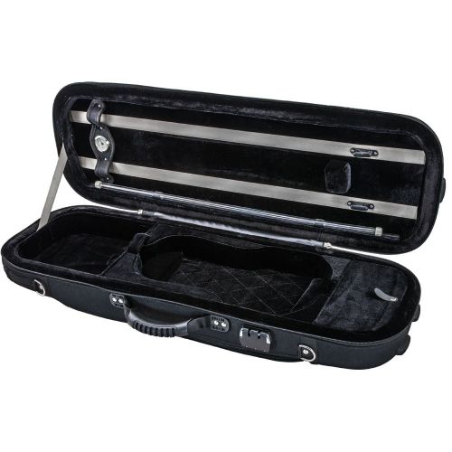  XYY Euro-design Violin Oblong Case 4/4 Size, Black