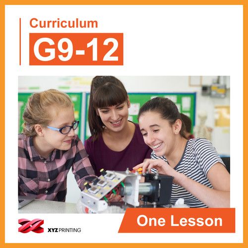  XYZprinting Grades 9-12 STEAM Curriculum One Lesson (Download)