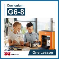 XYZprinting Grades 6-8 STEAM Curriculum: One Lesson (Download)