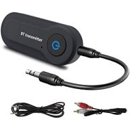 [아마존베스트]-Service-Informationen XYvee Wireless Bluetooth Transmitter, Bluetooth Adapter Audio, 3.5 mm Audio Stereo System for TV, Headphones, PC, Laptop, Tablet, MP3/MP4, Works with Bluetooth Receiver