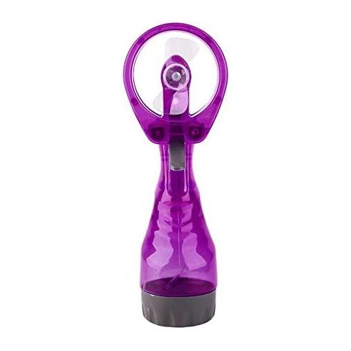  [아마존베스트]XZANTE Portable Hand Water Mist Fan 2-in-1 Functions Powerful Fan Outdoor Water Cooling Spray Fan Humidifier Fan